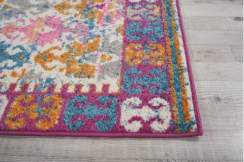 Nourison Passion Beige Runner 22 X 76 Area Rug 805-114464 Image 4