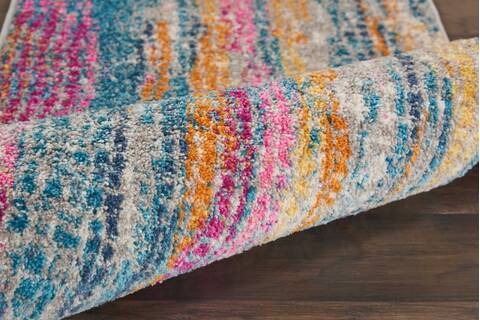 Nourison Passion Grey Runner 110 X 60 Area Rug 805-114465 Image 2