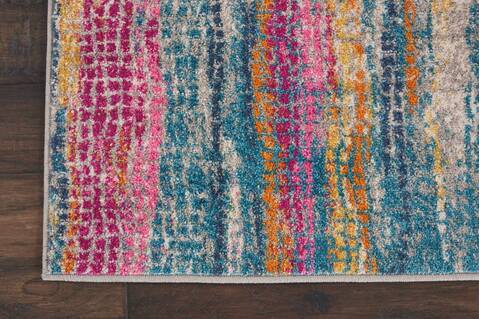 Nourison Passion Grey Runner 22 X 76 Area Rug 805-114466 Image 1