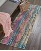 Nourison Passion Grey Runner 22 X 76 Area Rug 805-114466 Thumb 3