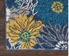 Nourison Passion Blue Runner 110 X 60 Area Rug 805-114472 Thumb 1