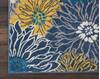 Nourison Passion Blue Runner 22 X 76 Area Rug 805-114474 Thumb 1