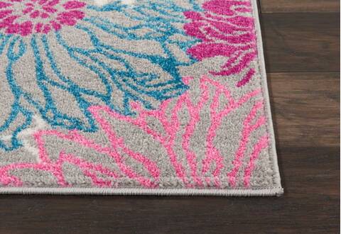 Nourison Passion Grey Runner 22 X 76 Area Rug 805-114475 Image 4