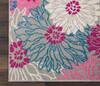 Nourison Passion Grey Runner 22 X 76 Area Rug 805-114475 Thumb 1