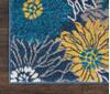 Nourison Passion Blue 110 X 210 Area Rug  805-114476 Thumb 1