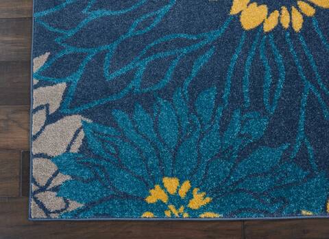Nourison Passion Blue 67 X 96 Area Rug 805-114477 Image 1