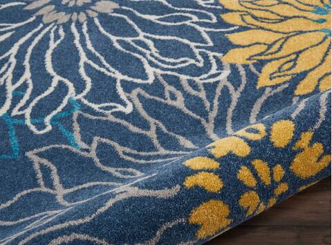 Nourison Passion Blue 67 X 96 Area Rug 805-114477 Image 2