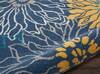 Nourison Passion Blue 67 X 96 Area Rug 805-114477 Thumb 2