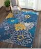 Nourison Passion Blue 67 X 96 Area Rug  805-114477 Thumb 3