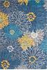 Nourison Passion Blue 67 X 96 Area Rug 805-114477 Thumb 0