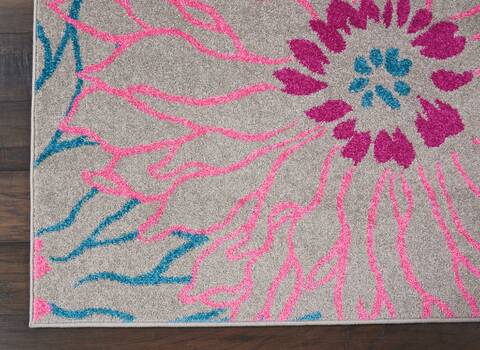 Nourison Passion Grey 67 X 96 Area Rug 805-114480 Image 1