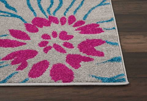 Nourison Passion Grey 67 X 96 Area Rug 805-114480 Image 5