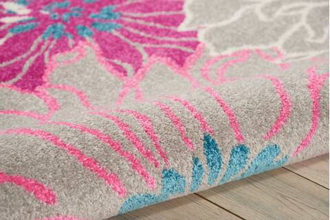 Nourison Passion Grey 80 X 100 Area Rug 805-114481 Image 2