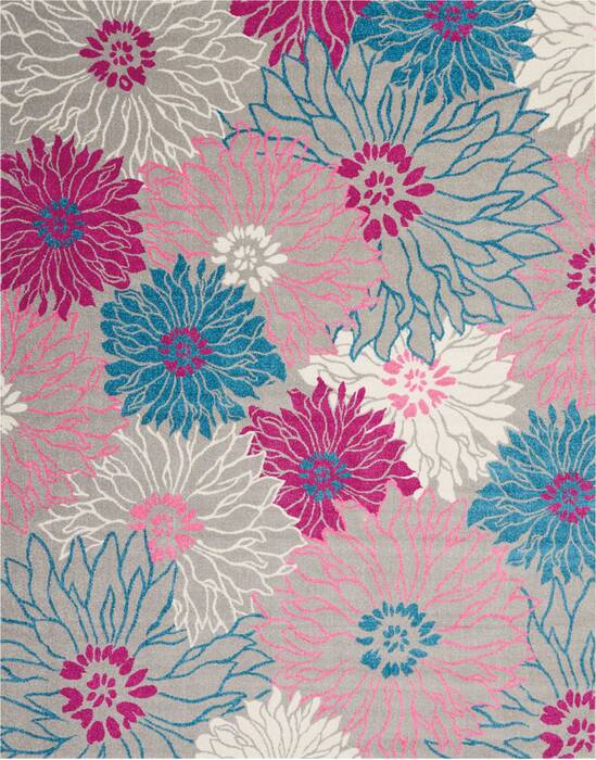 Nourison Passion Grey 80 X 100 Area Rug 805-114481 Image 0