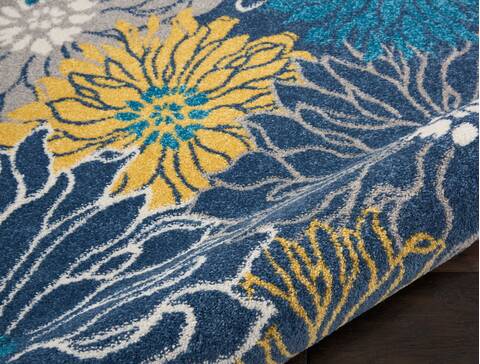 Nourison Passion Blue 39 X 59 Area Rug 805-114482 Image 2