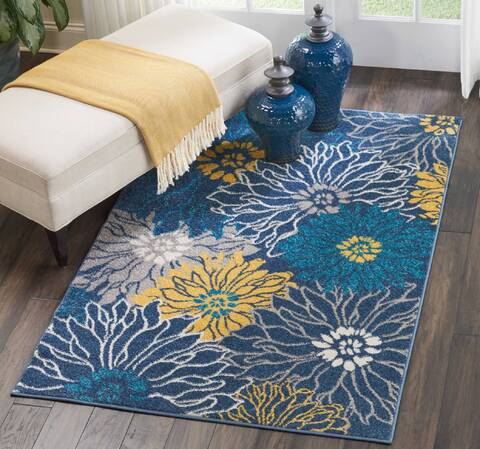 Nourison Passion Blue 39 X 59 Area Rug 805-114482 Image 3