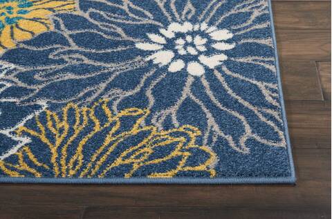 Nourison Passion Blue 39 X 59 Area Rug 805-114482 Image 5