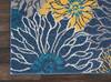 Nourison Passion Blue 39 X 59 Area Rug 805-114482 Thumb 1