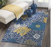 Nourison Passion Blue 39 X 59 Area Rug  805-114482 Thumb 4