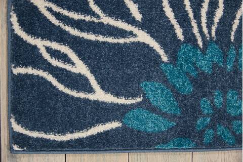 Nourison Passion Blue 53 X 73 Area Rug 805-114483 Image 1