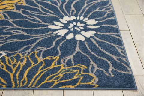 Nourison Passion Blue 53 X 73 Area Rug 805-114483 Image 5
