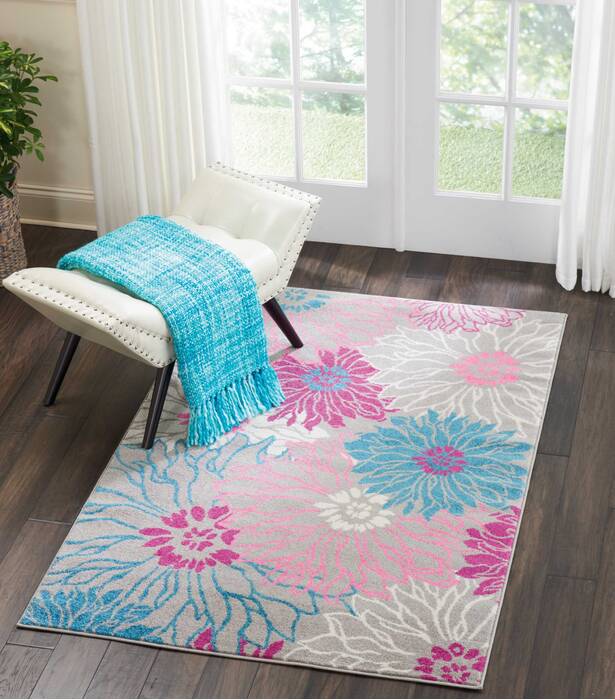 Nourison Passion Grey 39 X 59 Area Rug 805-114484 Image 3