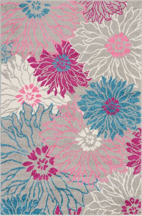 Nourison Passion Grey 39 X 59 Area Rug 805-114484 Image 0