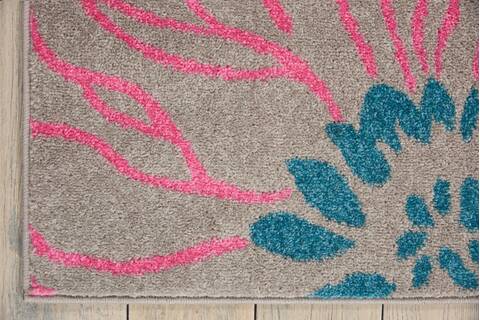 Nourison Passion Grey 53 X 73 Area Rug 805-114485 Image 1