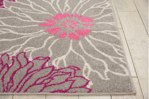 Nourison Passion Grey 53 X 73 Area Rug 805-114485 Image 5