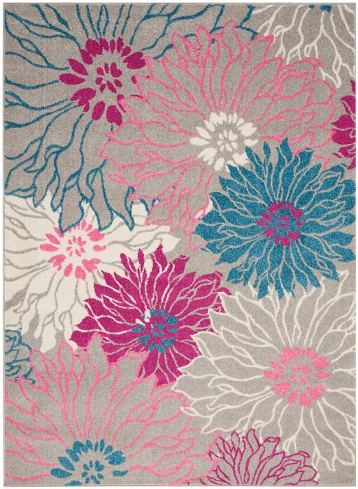 Nourison Passion Grey 53 X 73 Area Rug 805-114485 Image 0