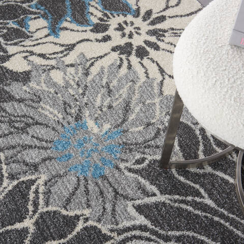 Nourison Passion Grey 53 X 73 Area Rug 805-114486 Image 4