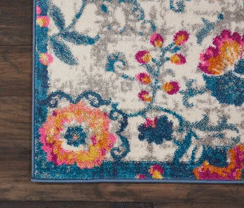 Nourison Passion Beige Runner 110 X 60 Area Rug 805-114488 Image 1