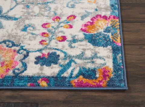 Nourison Passion Beige Runner 110 X 60 Area Rug 805-114488 Image 4