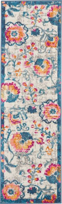 Nourison Passion Beige Runner 110 X 60 Area Rug 805-114488 Image 0