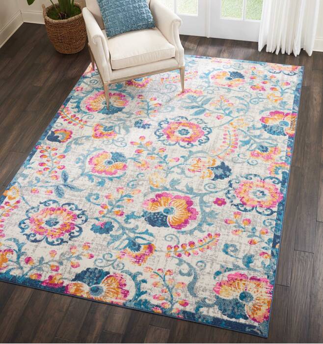 Nourison Passion Beige 67 X 96 Area Rug 805-114493 Image 3