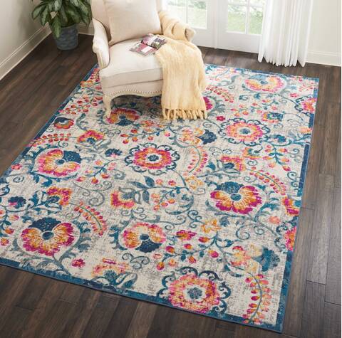 Nourison Passion Beige 80 X 100 Area Rug 805-114494 Image 3