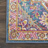 Nourison Passion Blue Runner 110 X 60 Area Rug 805-114495 Thumb 1