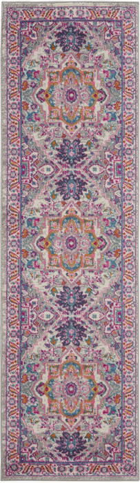 Nourison Passion Grey Runner 110 X 60 Area Rug 805-114496 Image 0