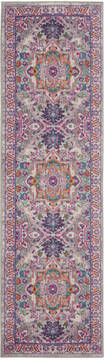 Nourison Passion Grey Runner 1'10" X 6'0" Area Rug  805-114496