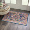 Nourison Passion Blue 110 X 210 Area Rug  805-114499 Thumb 4