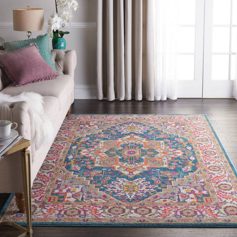 Nourison Passion Blue 53 X 73 Area Rug 805-114501 Image 3
