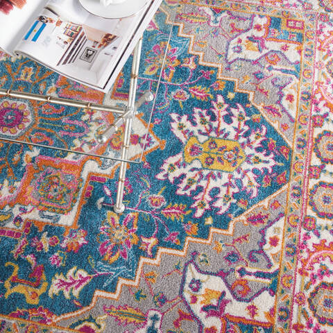 Nourison Passion Blue 53 X 73 Area Rug 805-114501 Image 4