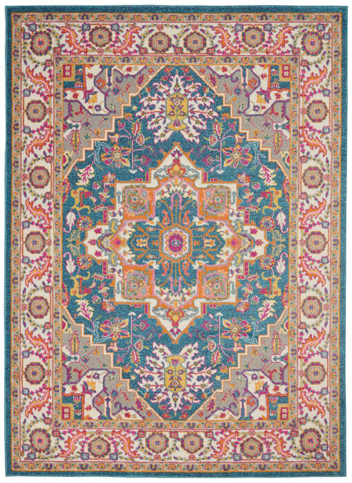 Nourison Passion Blue 53 X 73 Area Rug 805-114501 Image 0