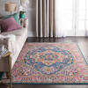 Nourison Passion Blue 53 X 73 Area Rug 805-114501 Thumb 3