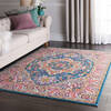 Nourison Passion Blue 53 X 73 Area Rug 805-114501 Thumb 5