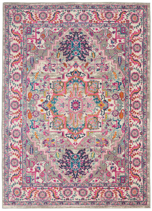 Nourison Passion Grey 39 X 59 Area Rug 805-114505 Image 0