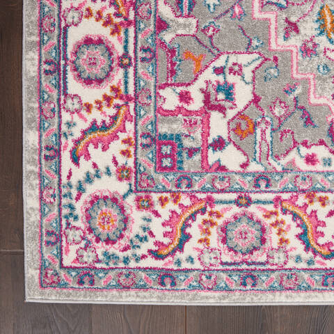 Nourison Passion Grey 53 X 73 Area Rug 805-114506 Image 1