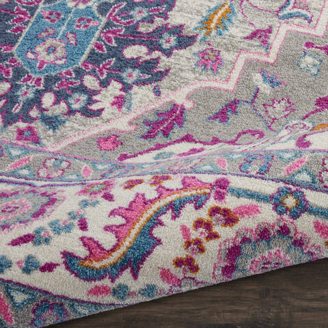 Nourison Passion Grey 67 X 96 Area Rug 805-114508 Image 2