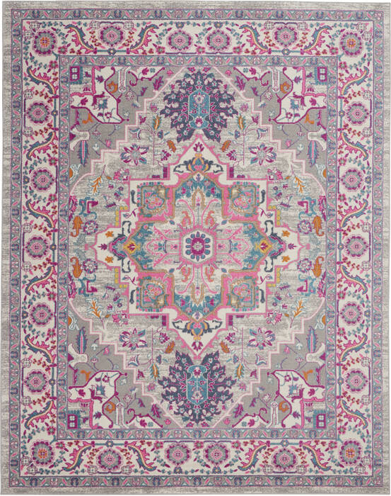 Nourison Passion Grey 67 X 96 Area Rug 805-114508 Image 0