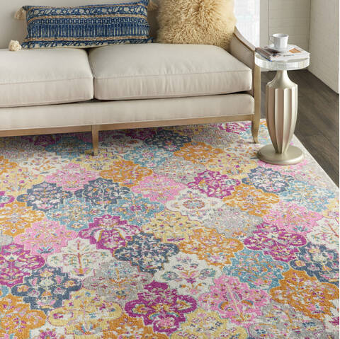 Nourison Passion Multicolor 67 X 96 Area Rug 805-114510 Image 4